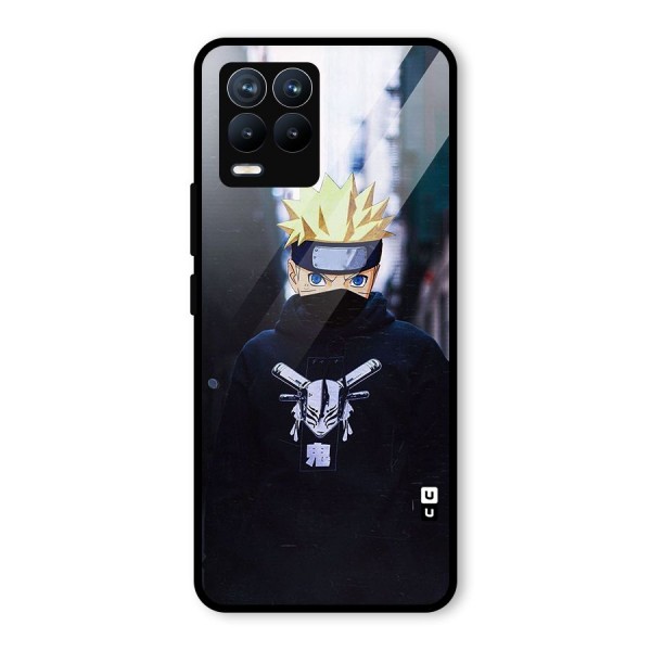 Naruto Uzumaki Cool Anime Glass Back Case for Realme 8