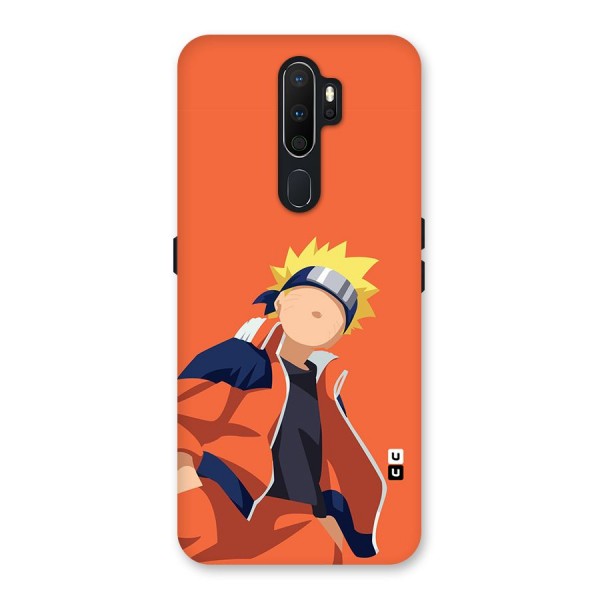 Naruto Uzumaki Minimalist Back Case for Oppo A5 (2020)