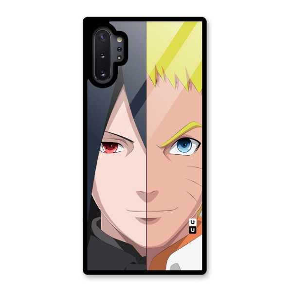 Naruto and Sasuke Glass Back Case for Galaxy Note 10 Plus