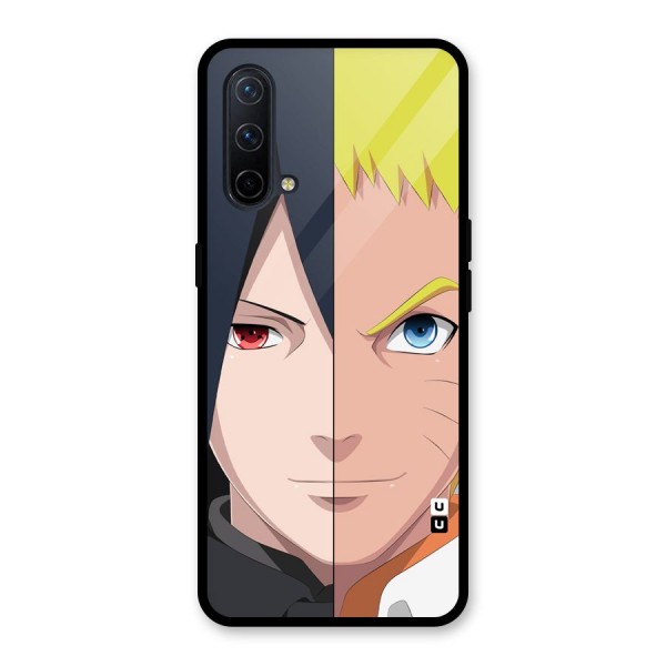 Naruto and Sasuke Glass Back Case for OnePlus Nord CE 5G