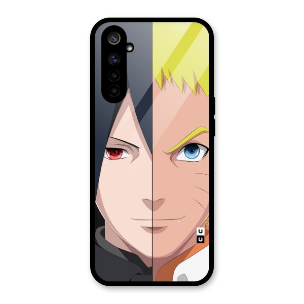 Naruto and Sasuke Glass Back Case for Realme 6