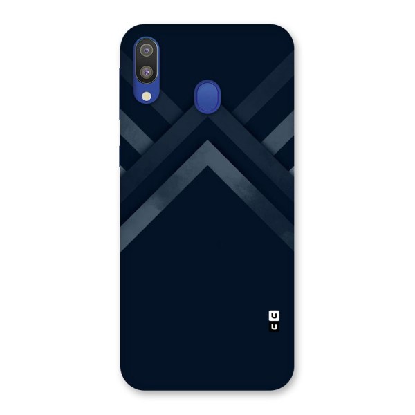 Navy Blue Arrow Back Case for Galaxy M20