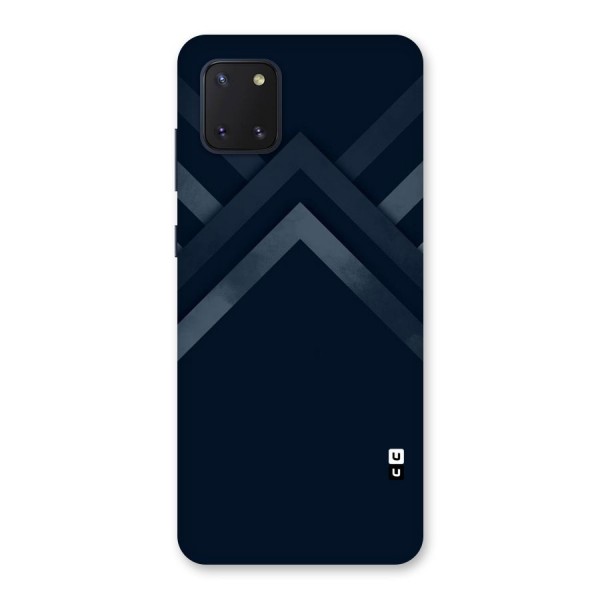 Navy Blue Arrow Back Case for Galaxy Note 10 Lite