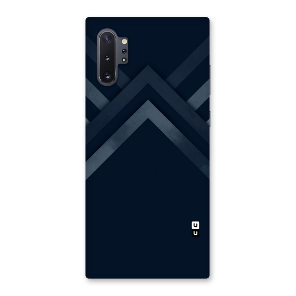Navy Blue Arrow Back Case for Galaxy Note 10 Plus