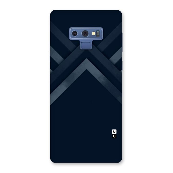 Navy Blue Arrow Back Case for Galaxy Note 9