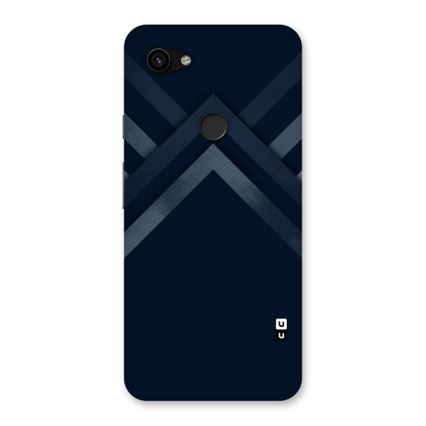 Navy Blue Arrow Back Case for Google Pixel 3a XL
