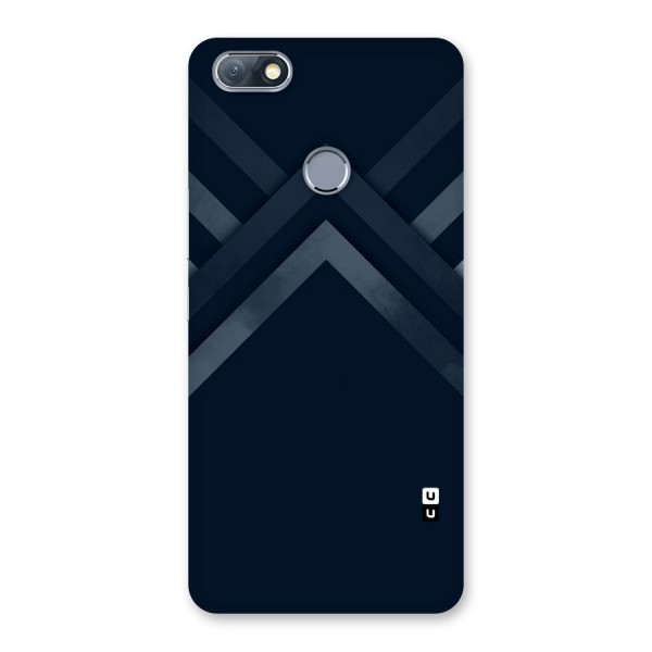 Navy Blue Arrow Back Case for Infinix Note 5