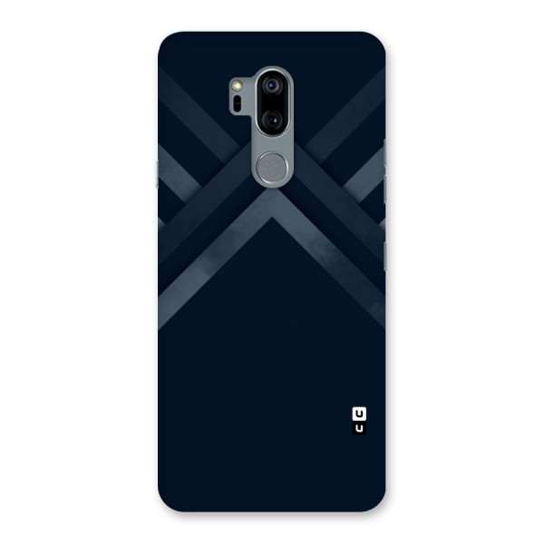 Navy Blue Arrow Back Case for LG G7