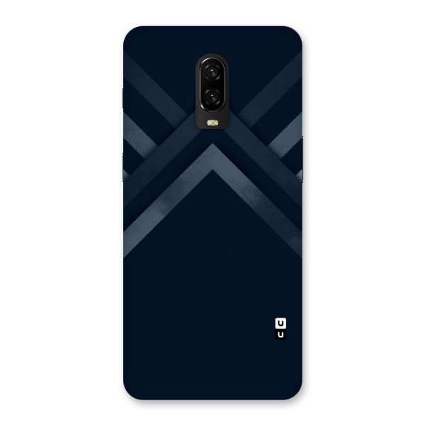 Navy Blue Arrow Back Case for OnePlus 6T