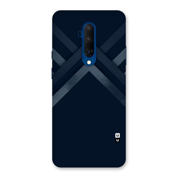 Navy Blue Arrow Back Case for OnePlus 7T Pro
