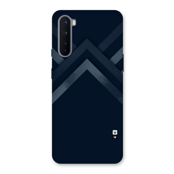 Navy Blue Arrow Back Case for OnePlus Nord