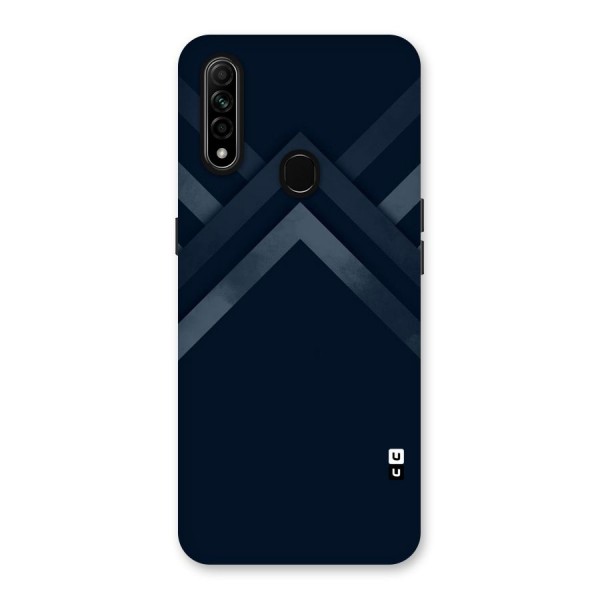 Navy Blue Arrow Back Case for Oppo A31