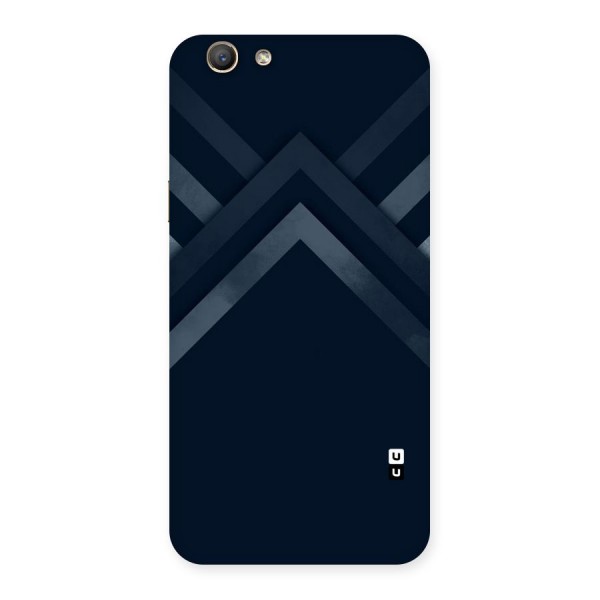 Navy Blue Arrow Back Case for Oppo A59