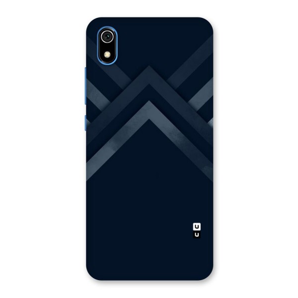 Navy Blue Arrow Back Case for Redmi 7A