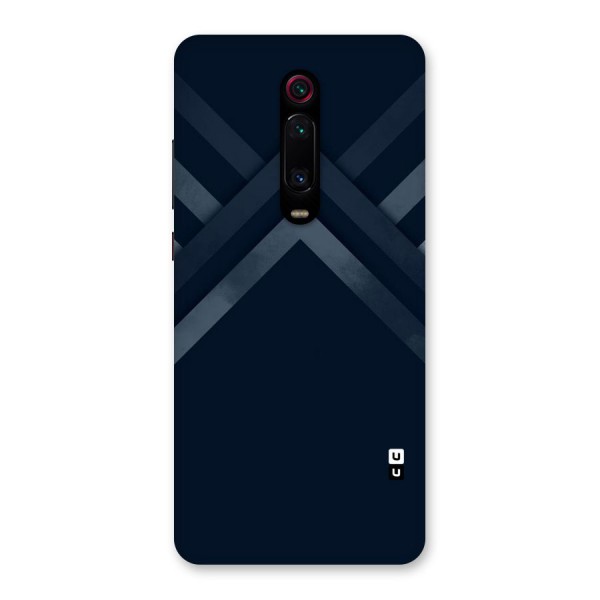 Navy Blue Arrow Back Case for Redmi K20 Pro