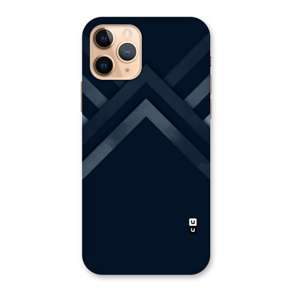 Navy Blue Arrow Back Case for iPhone 11 Pro