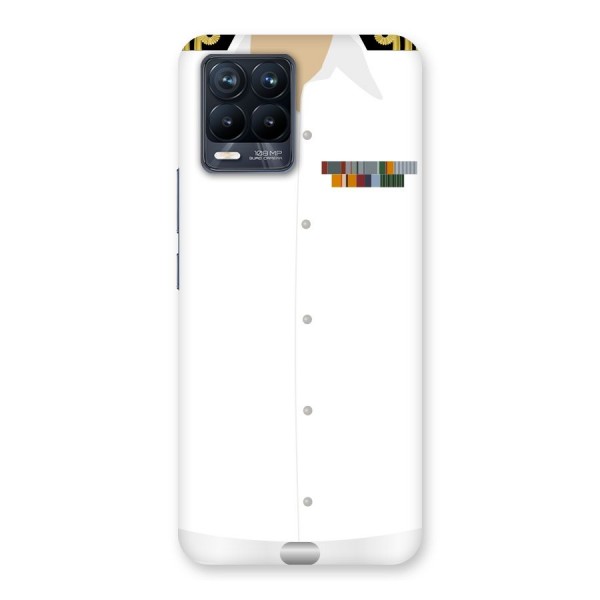 Navy Uniform Back Case for Realme 8 Pro