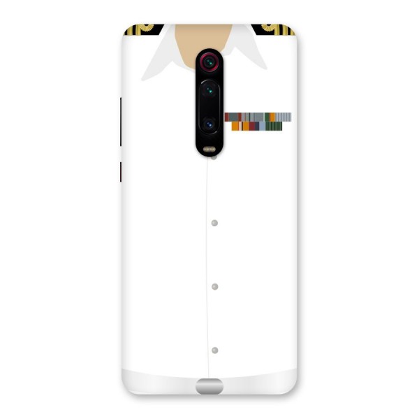 Navy Uniform Back Case for Redmi K20