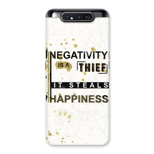 Negativity Thief Back Case for Galaxy A80