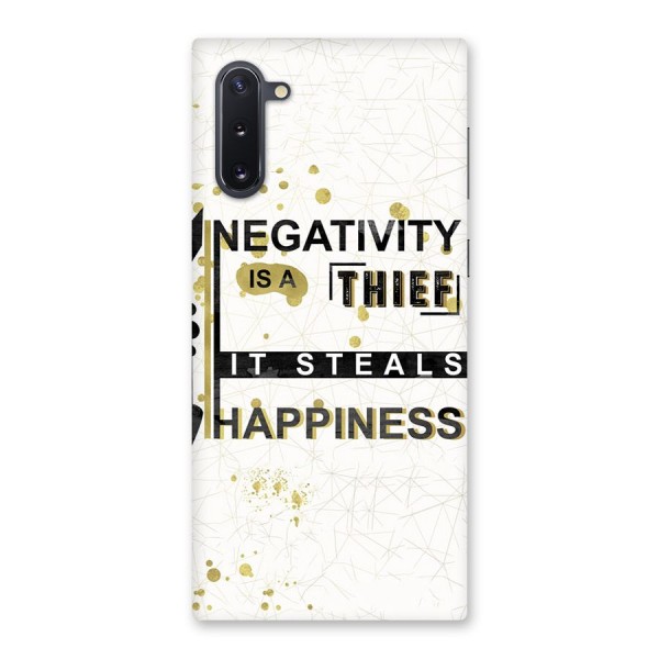 Negativity Thief Back Case for Galaxy Note 10