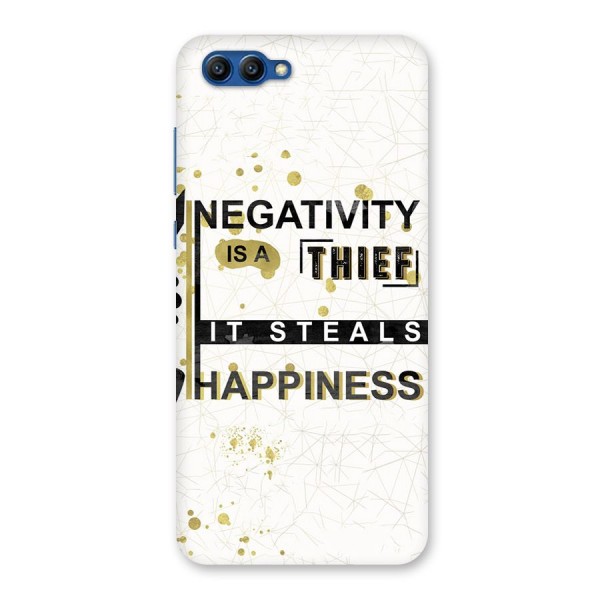 Negativity Thief Back Case for Honor View 10