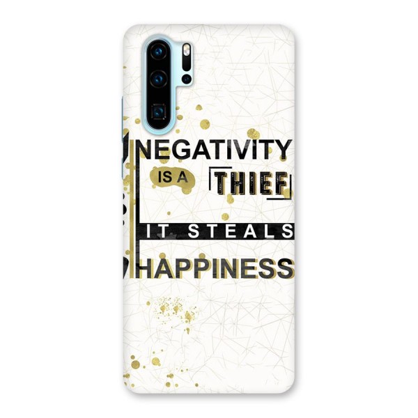 Negativity Thief Back Case for Huawei P30 Pro