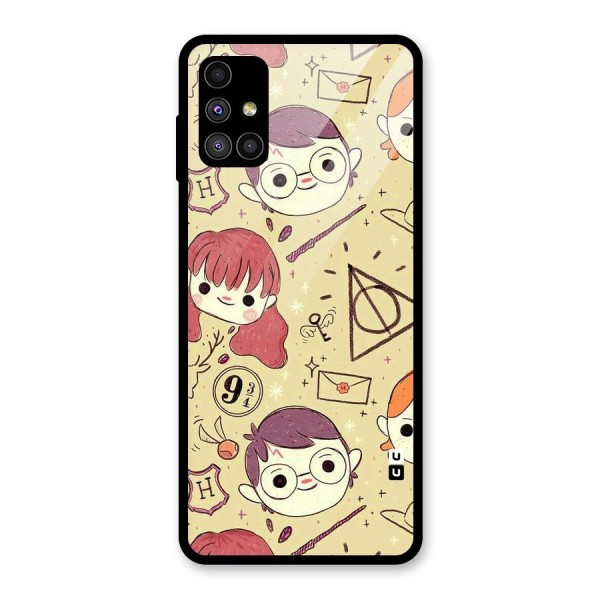 Nerds Glass Back Case for Galaxy M51