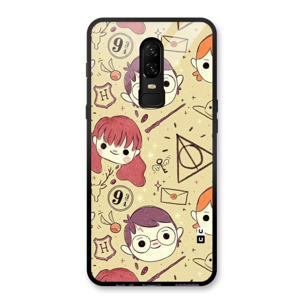 Nerds Glass Back Case for OnePlus 6
