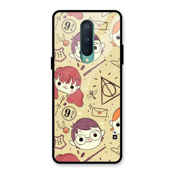 Nerds Glass Back Case for OnePlus 8