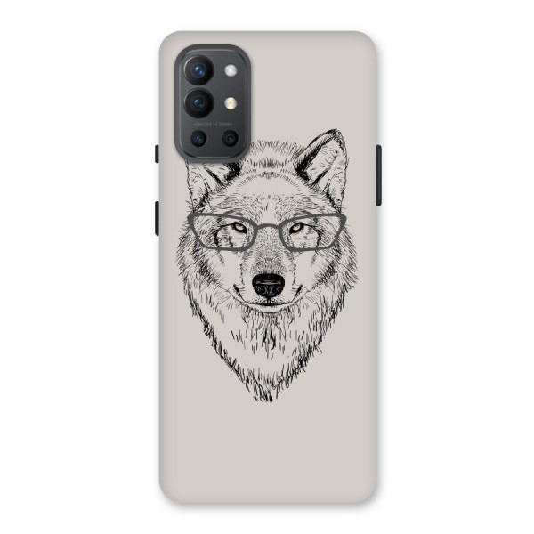Nerdy Wolf Back Case for OnePlus 9R