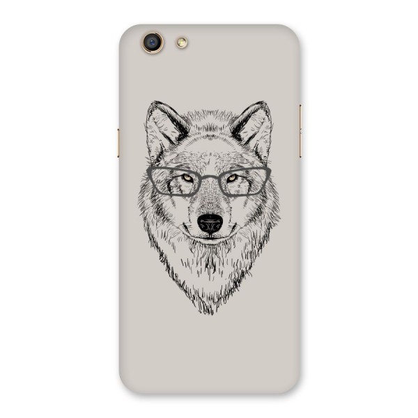 Nerdy Wolf Back Case for Oppo F3