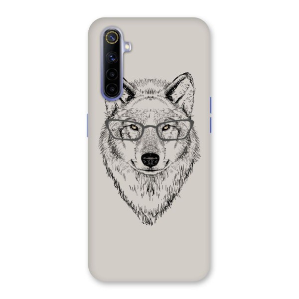 Nerdy Wolf Back Case for Realme 6