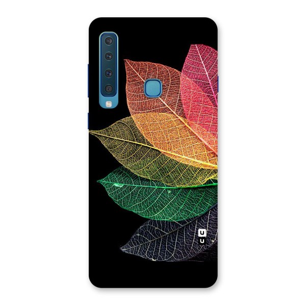 Net Leaf Color Design Back Case for Galaxy A9 (2018)