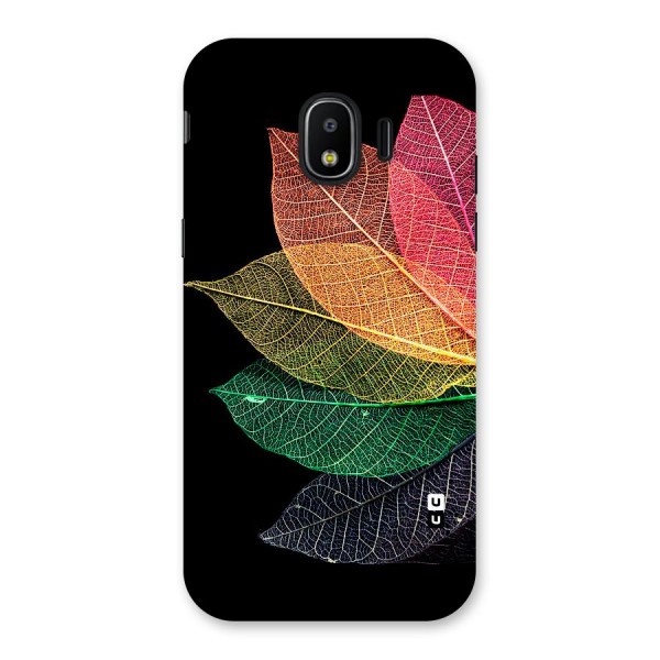 Net Leaf Color Design Back Case for Galaxy J2 Pro 2018