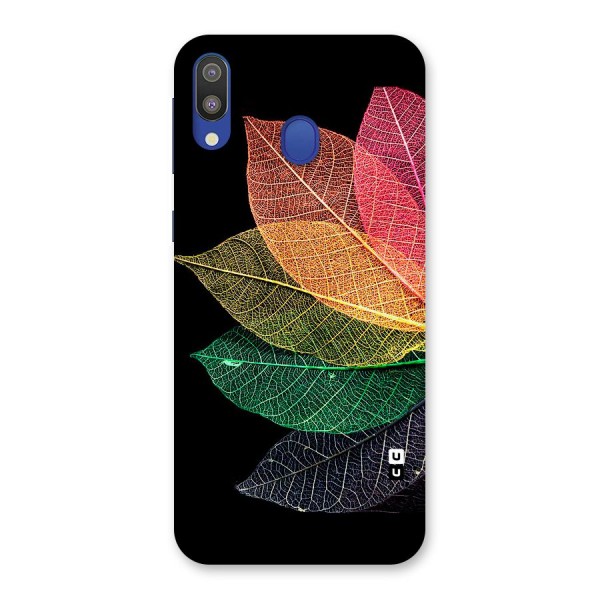 Net Leaf Color Design Back Case for Galaxy M20