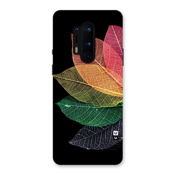 Net Leaf Color Design Back Case for OnePlus 8 Pro