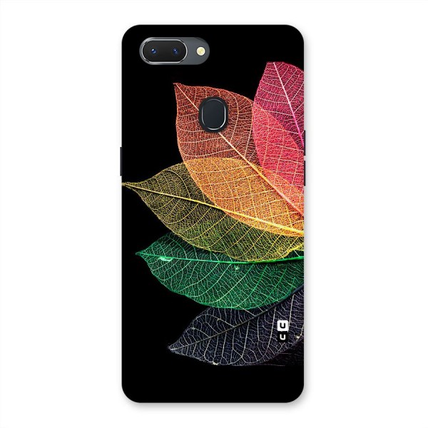 Net Leaf Color Design Back Case for Oppo Realme 2