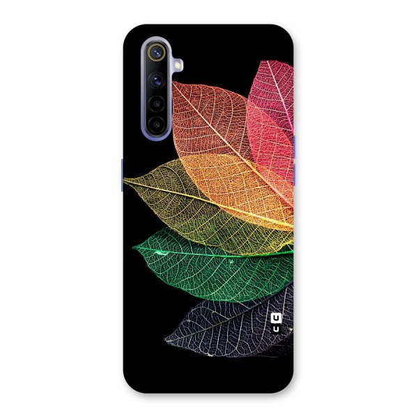Net Leaf Color Design Back Case for Realme 6