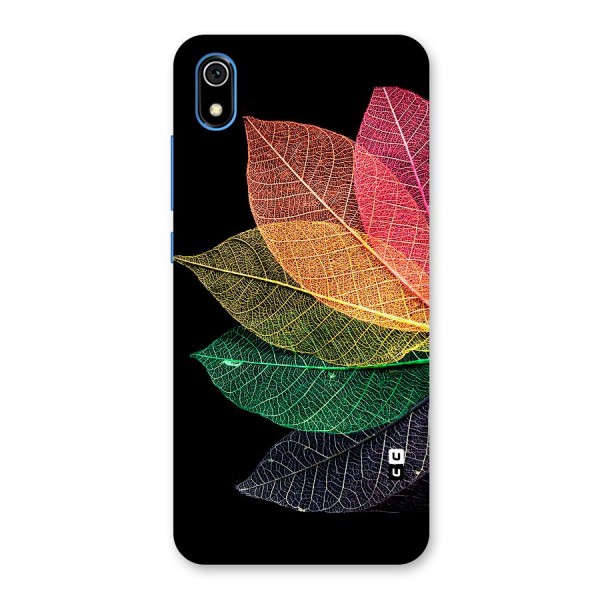 Net Leaf Color Design Back Case for Redmi 7A