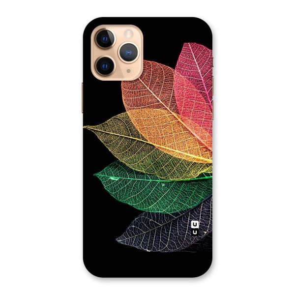 Net Leaf Color Design Back Case for iPhone 11 Pro