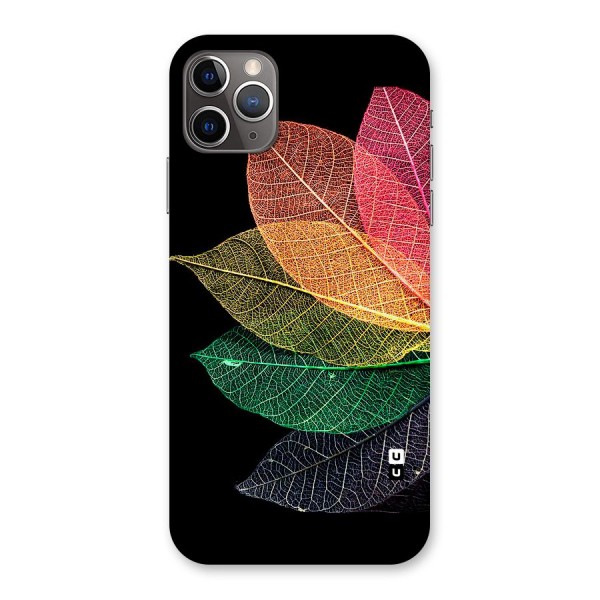Net Leaf Color Design Back Case for iPhone 11 Pro Max