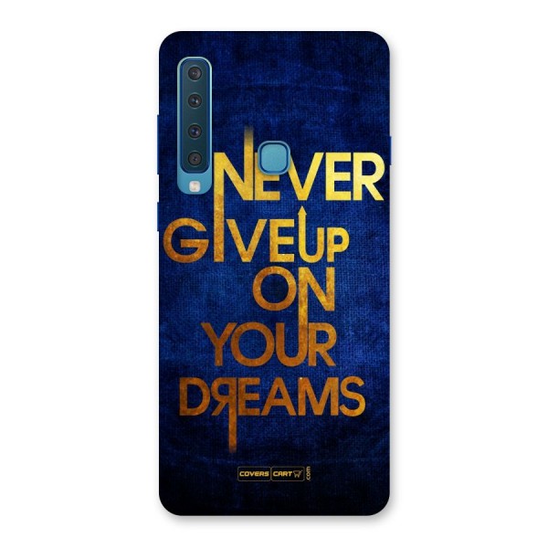 Never Give Up Back Case for Galaxy A9 (2018)