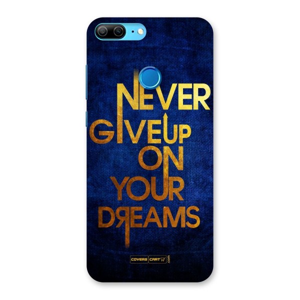 Never Give Up Back Case for Honor 9 Lite