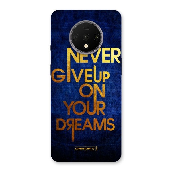 Never Give Up Back Case for OnePlus 7T