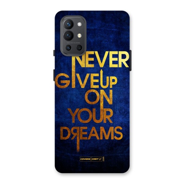 Never Give Up Back Case for OnePlus 9R