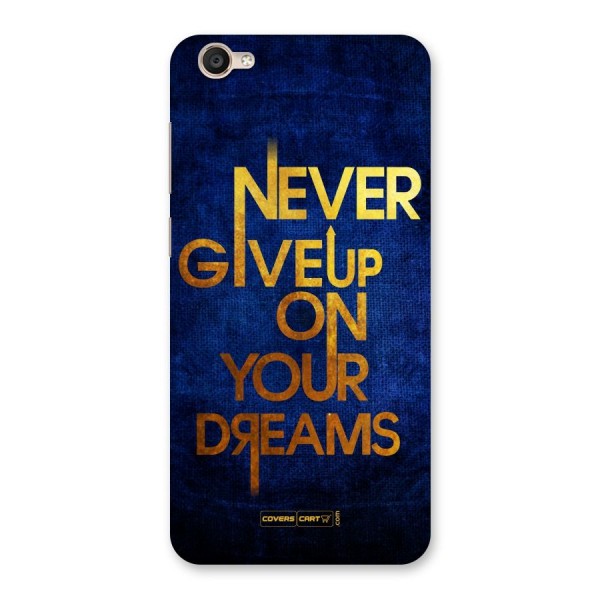 Never Give Up Back Case for Vivo Y55