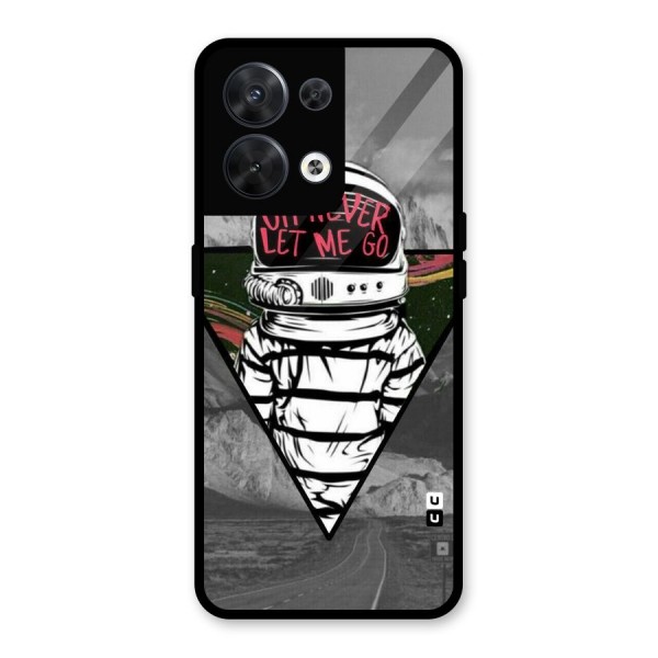 Never Let Me Go Glass Back Case for Oppo Reno8 5G