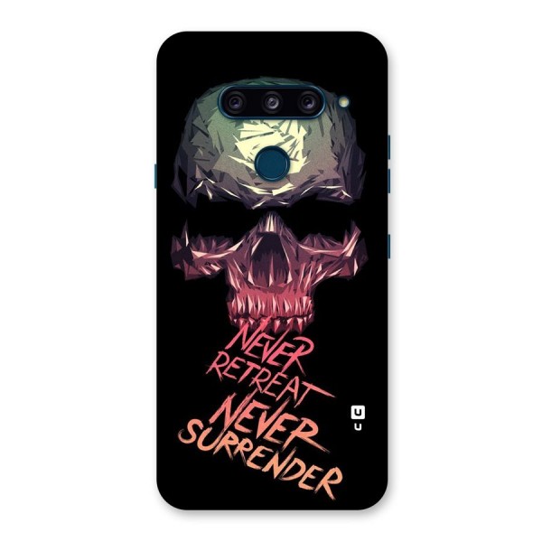 Never Retreat Back Case for LG  V40 ThinQ