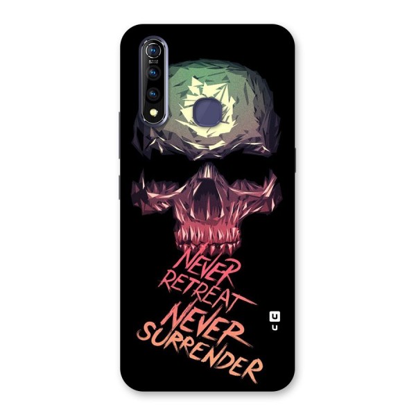 Never Retreat Back Case for Vivo Z1 Pro