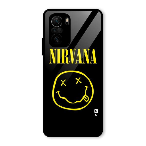 Nirvana Smiley Glass Back Case for Mi 11x